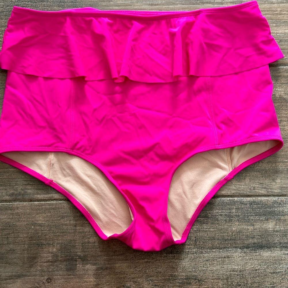 Peplum high waist bottom